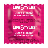 LifeStyles Pleasure Ribbed Condoms